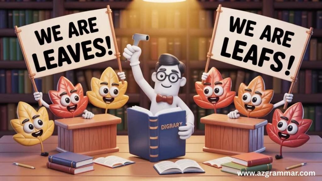 Quick Answer: Leaves or Leafs?