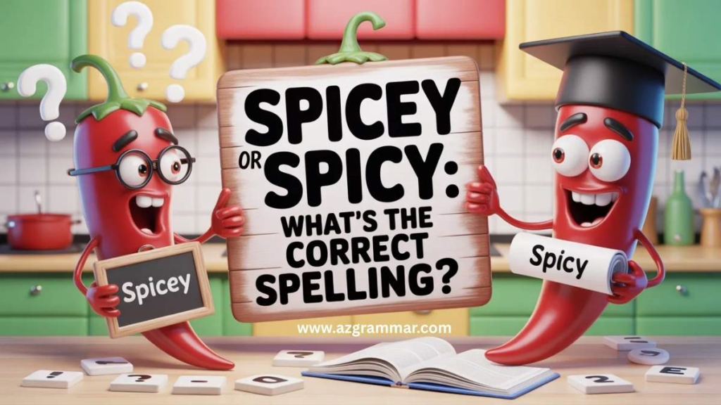 Quick Answer: Spicey vs Spicy