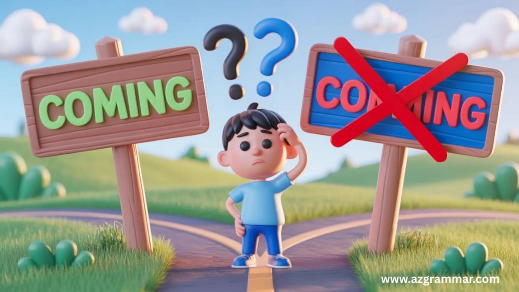 Coming or Comming: The Quick Answer