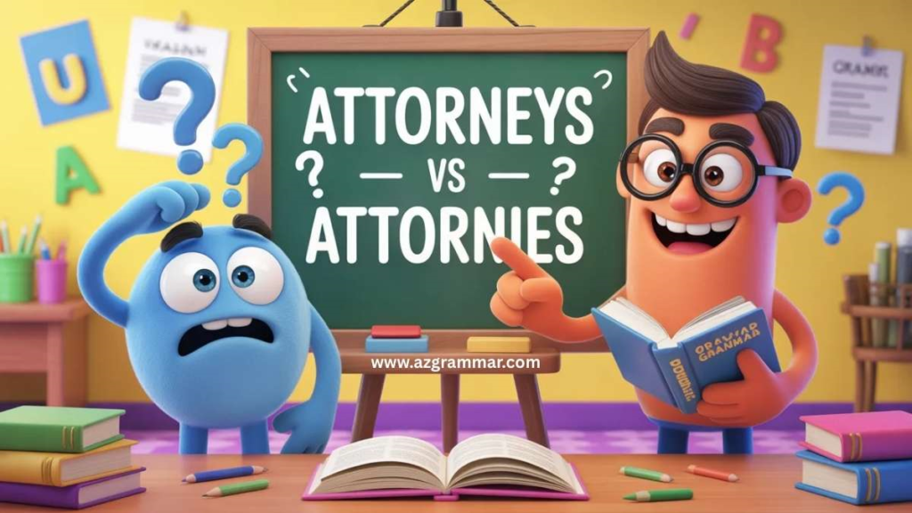 Attorneys or Attornies: The Quick Answer
