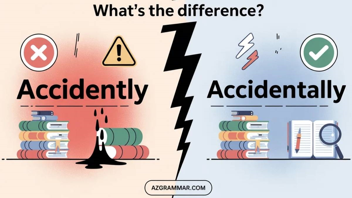Accidently or Accidentally: Which One Is Correct? - AZ Grammar