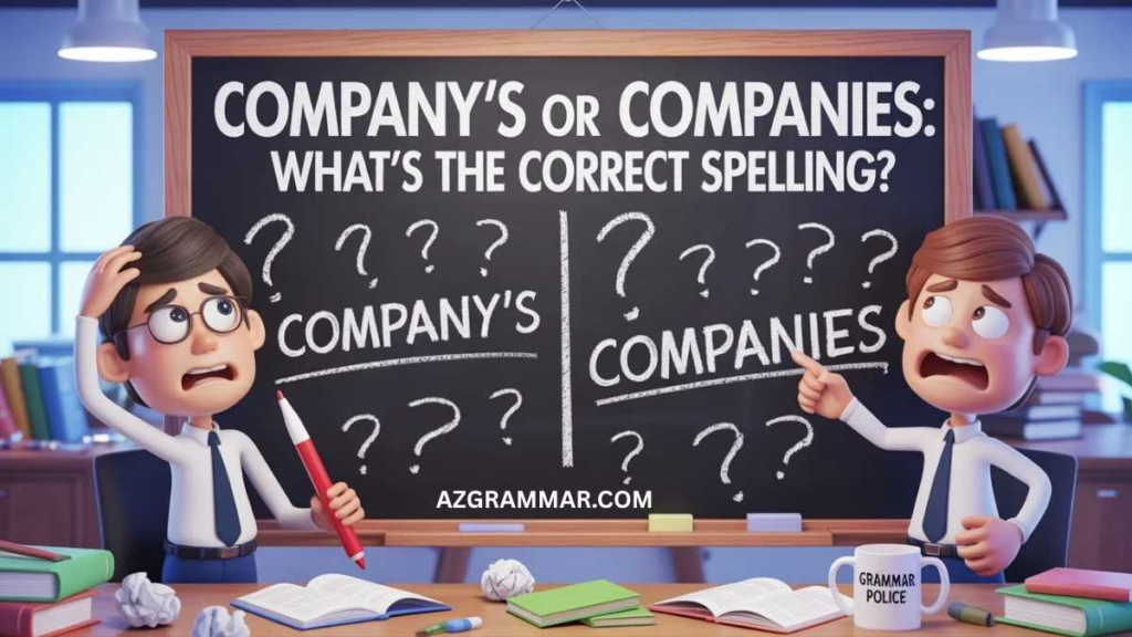 Company’s vs Companies — Quick Answer