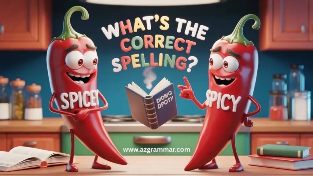 Spicey or Spicy What’s the Correct Spelling?