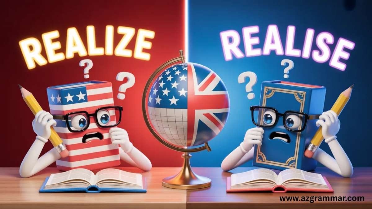 Spell Realizing Realize or Realise: Which Spelling Is Correct? - AZ Grammar