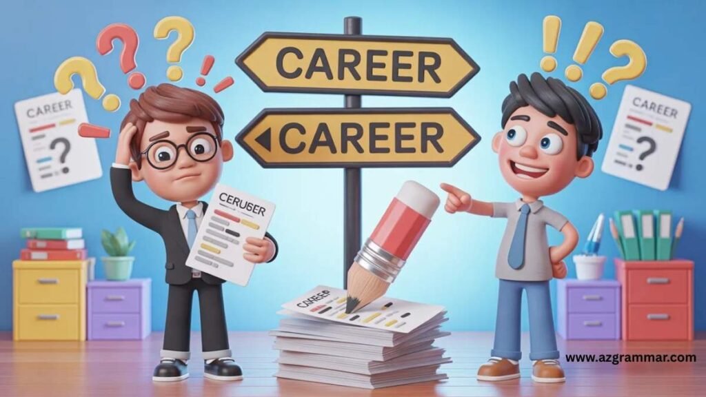 Career or Carrer: The Correct Spelling Finally Explained