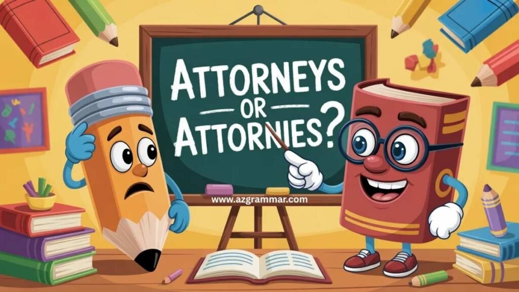 Attorneys or Attornies: Which One Is Correct in English?