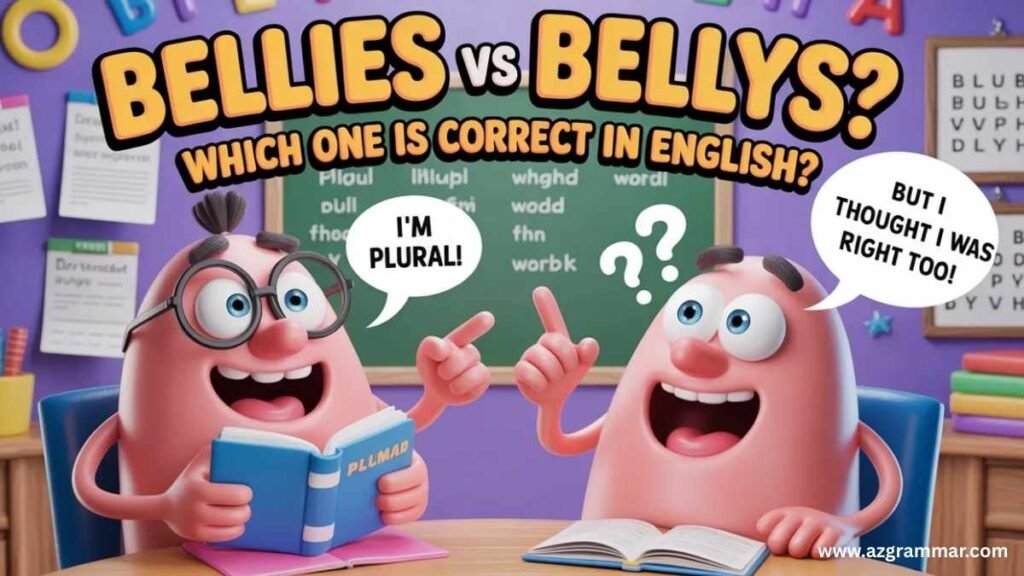 Bellies vs Bellys: Which One Is Correct in English?