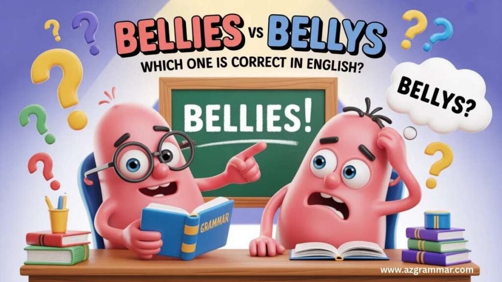 Bellies vs Bellys – The Quick Answer