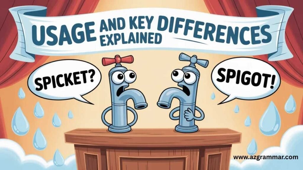 Spicket or Spigot: Usage, and Key Differences Explained