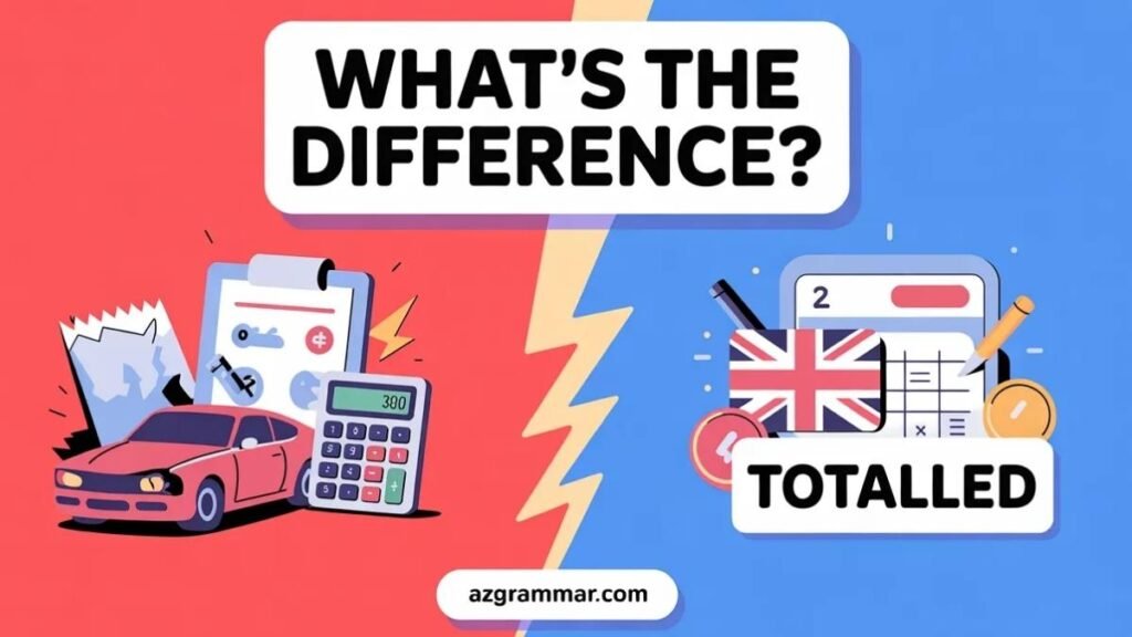 Totaled or Totalled — Which Spelling Is Correct?