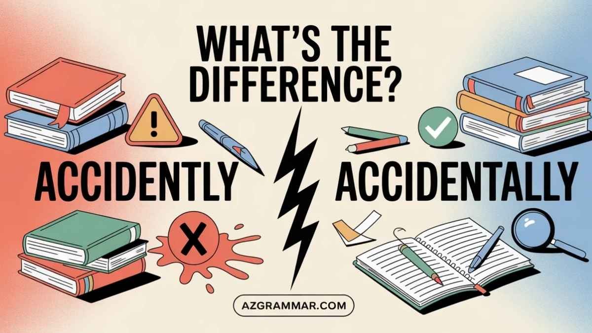 Accidently or Accidentally: Which One Is Correct? - AZ Grammar