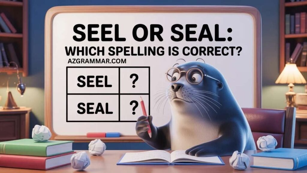 Seel or Seal: Which Spelling Is Correct?
