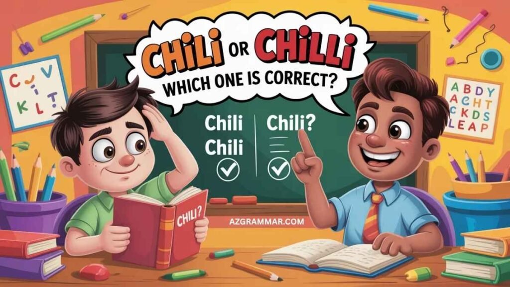 Chili or Chilli : Which One Is Correct in English?