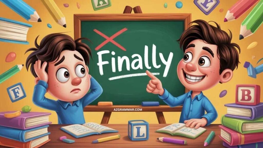 Finaly or Finally: What Is the Difference?