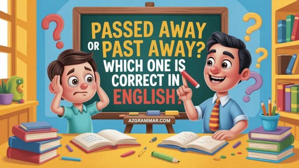 Passed Away or Past Away : The Complete Guide (2026)