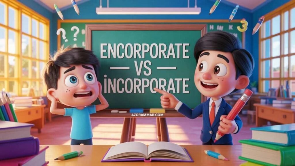 Encorporate vs Incorporate: Which One Is Correct in English?