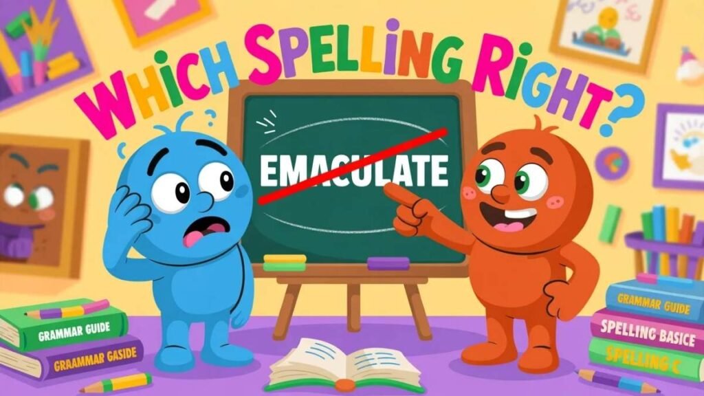 The Quick Answer: Emaculate vs Immaculate