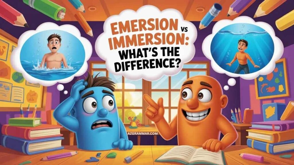 Emersion Vs Immersion: What’s the Difference?