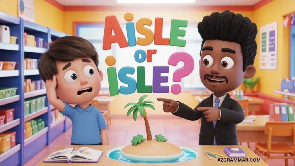 Quick Answer: Aisle vs Isle