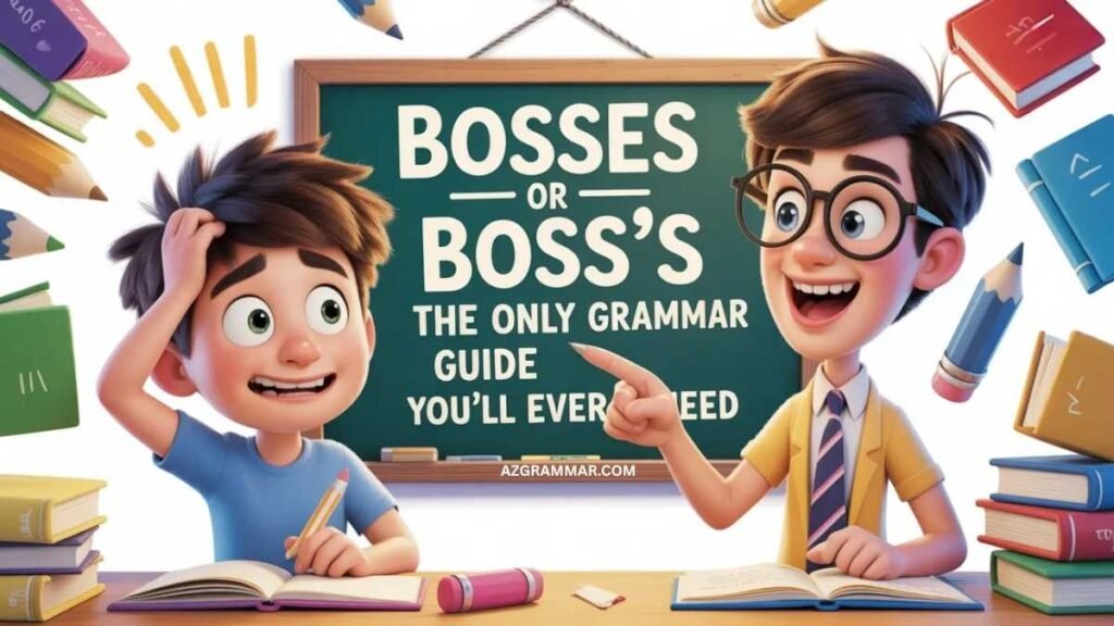 What Does "Boss's" Mean?
