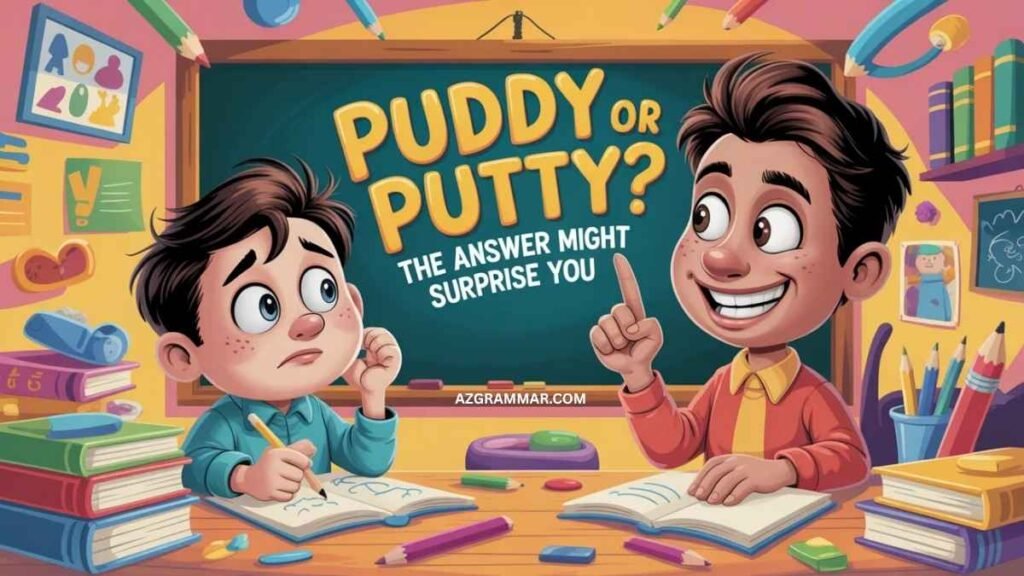 Puddy or Putty?: The Answer Might Surprise You