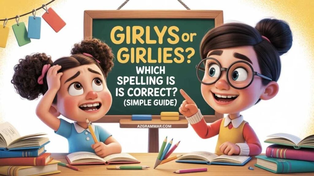 Girlys or Girlies: Which Spelling Is Correct? (Simple Guide)