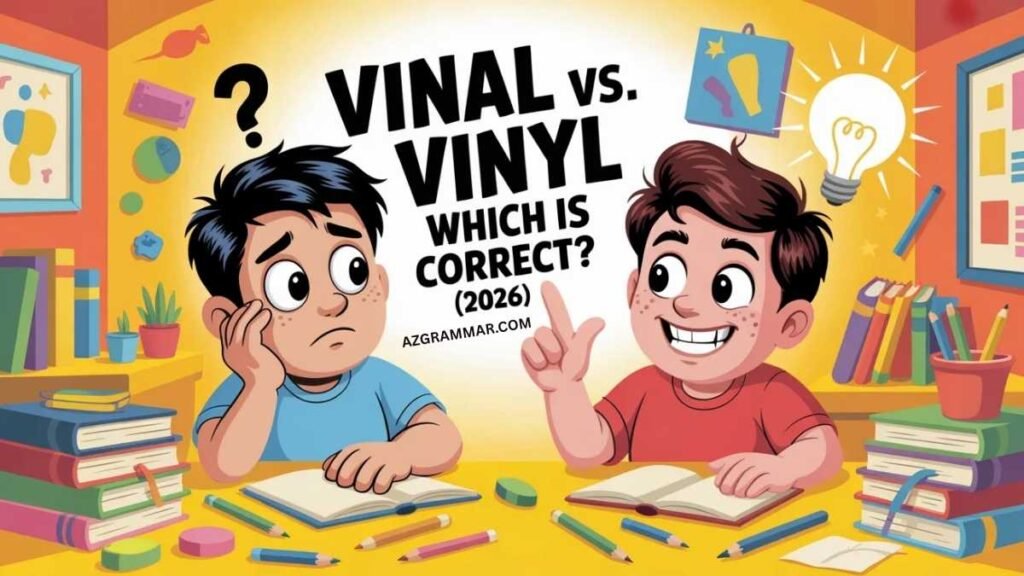 Vinal vs Vinyl: Which Is Correct? (2026)