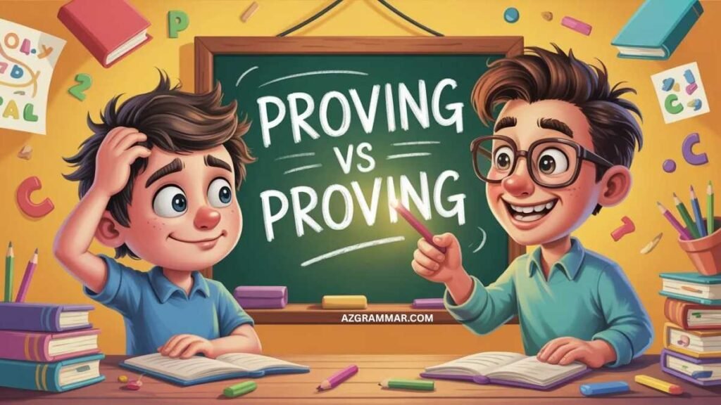 Prooving vs Proving: Which Spelling Is Correct?