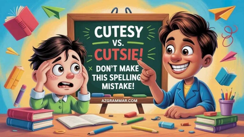Cutesy vs Cutsie: Don’t Make This Spelling Mistake!