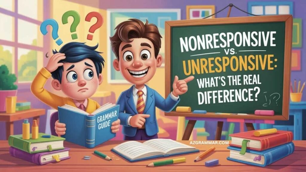 Quick Answer: Nonresponsive vs Unresponsive Explained Fast
