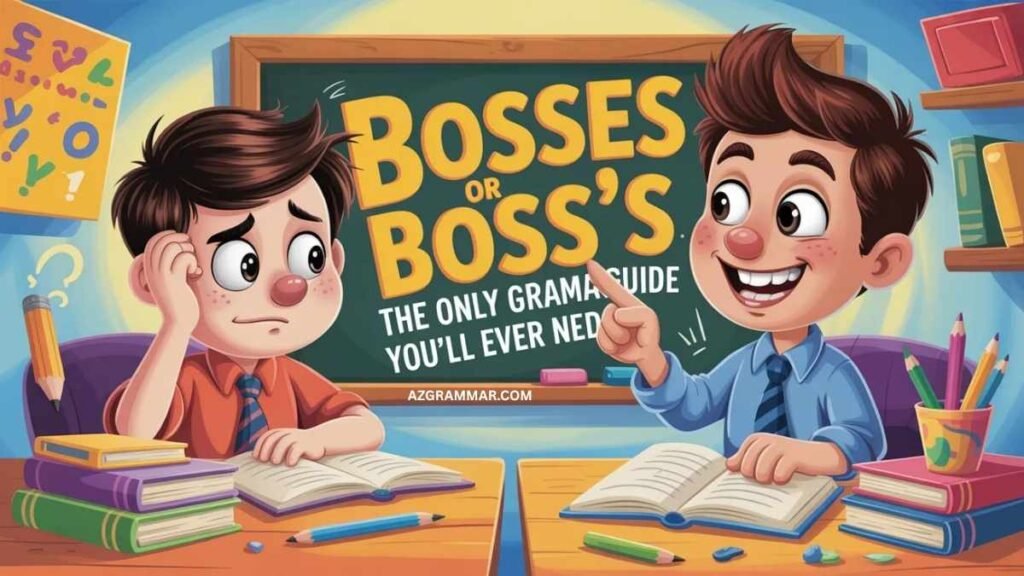 Bosses or Boss’s: The Only Grammar Guide You’ll Ever Need