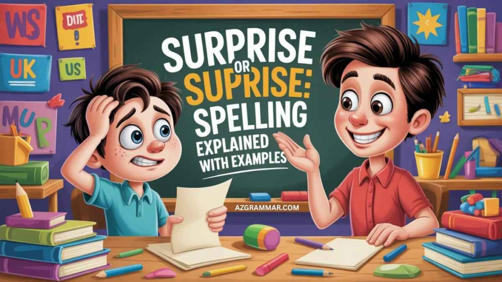 Surprise Spelling: UK vs US What's Actually Different?