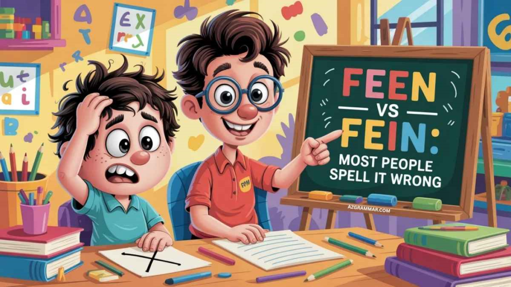 Why Feen vs Fein Confuses So Many People