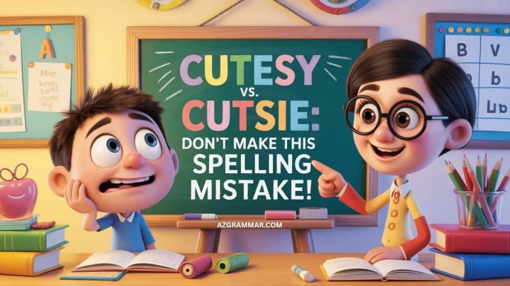 Cutesy vs Cutsie The Quick Answer