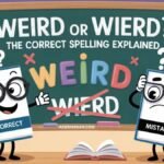 Weird or Wierd? The Correct Spelling Explained