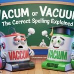 Vaccum or Vacuum: The Correct Spelling Explained