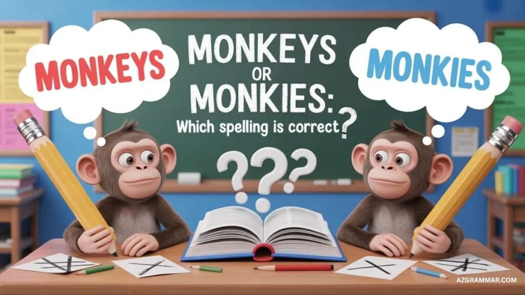 Monkeys or Monkies: Which Spelling Is Correct?